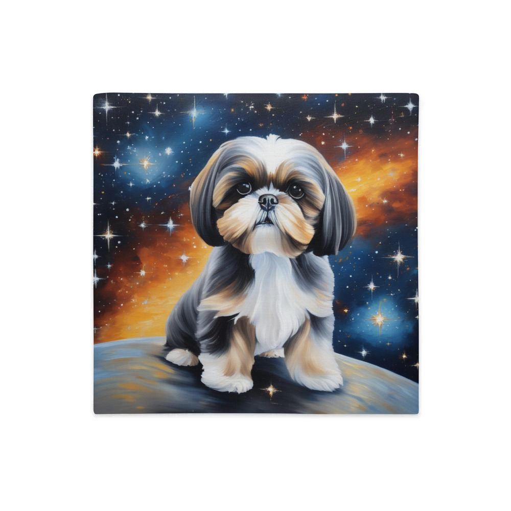 PugMug Custom Shih Tzu Premium Pillow Case