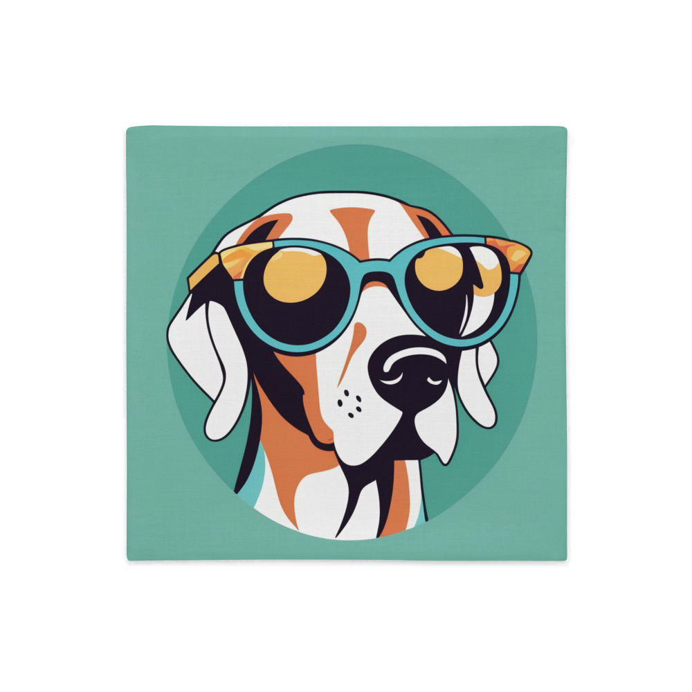 PugMug Custom Pointer Dog Premium Pillow Case