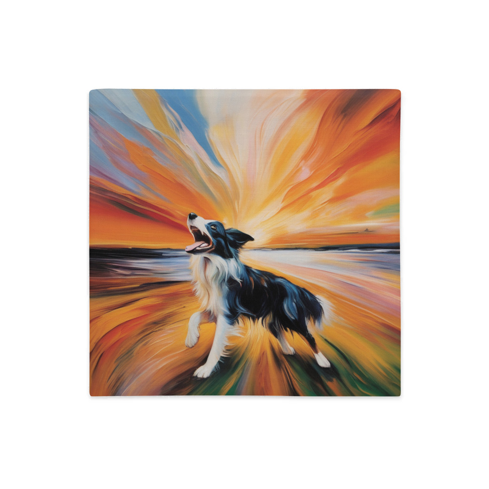 PugMug Custom Border Collie Premium Pillow Case