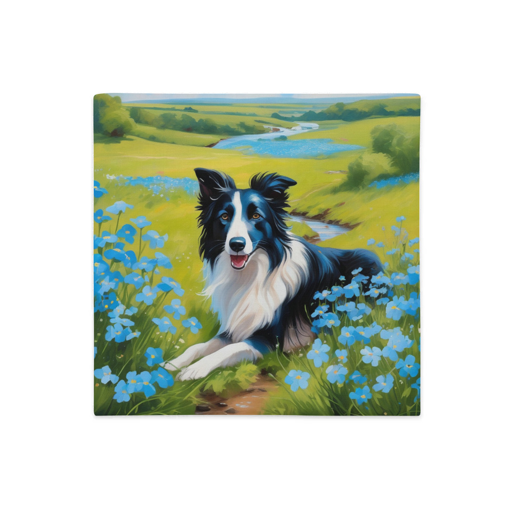PugMug Custom Border Collie Premium Pillow Case