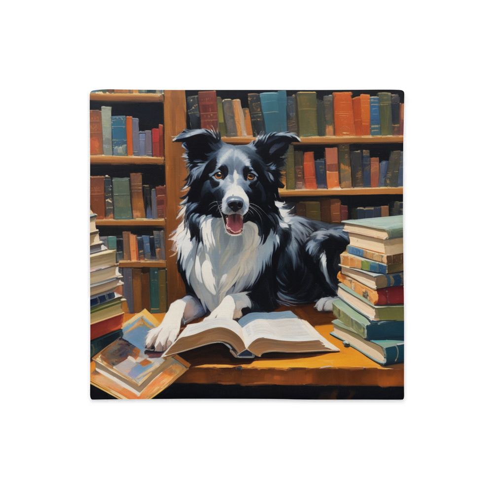 PugMug Custom Border Collie Premium Pillow Case