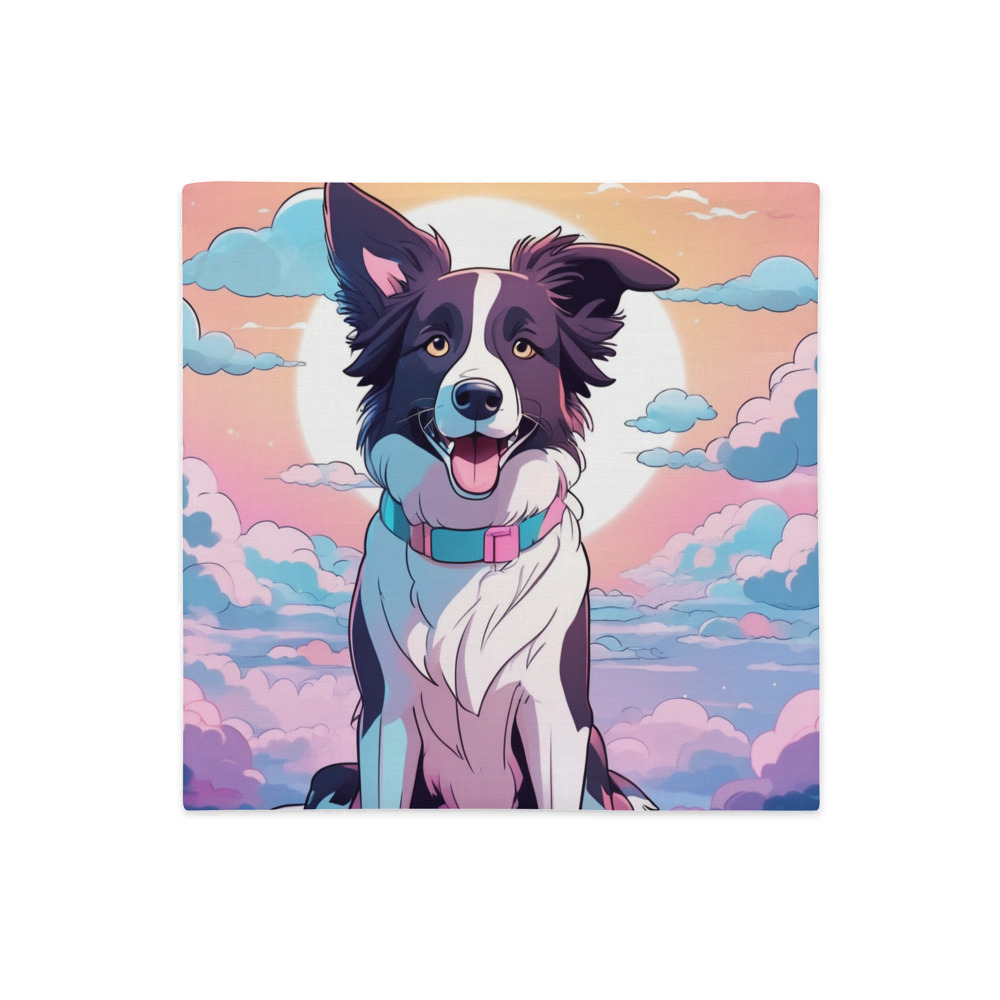 PugMug Custom Border Collie Premium Pillow Case