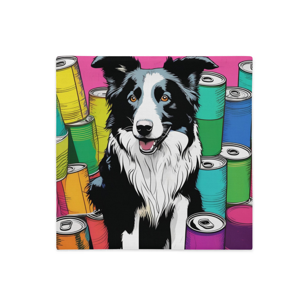 PugMug Custom Border Collie Premium Pillow Case
