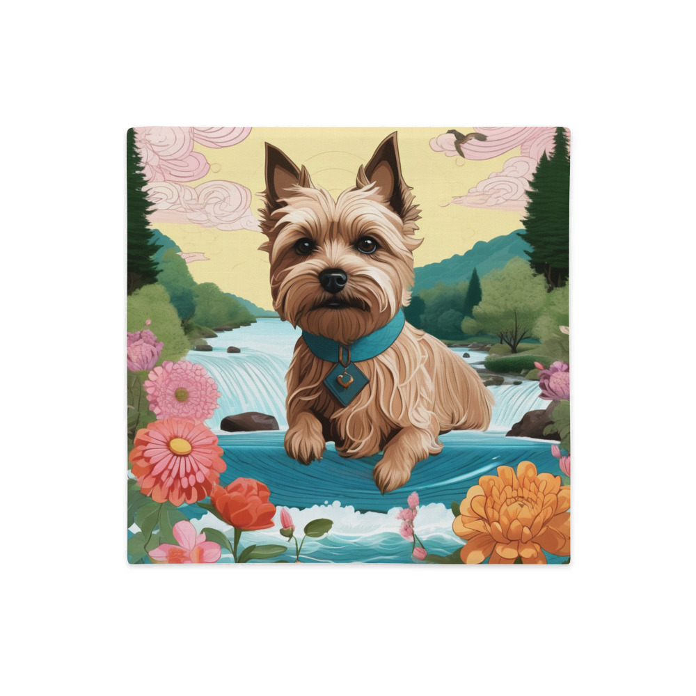 PugMug Custom Cairn Terrier Premium Pillow Case