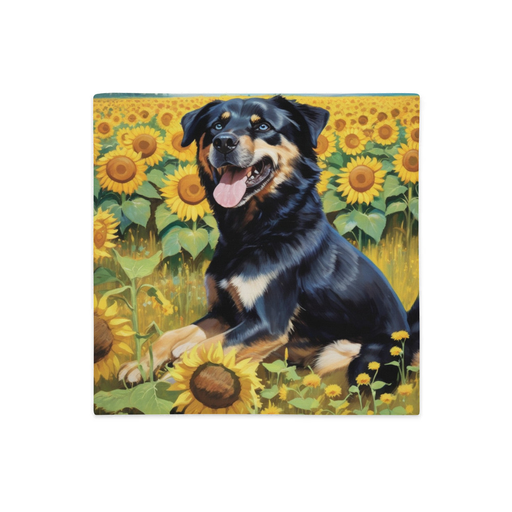 PugMug Custom Blue Premium Pillow Case