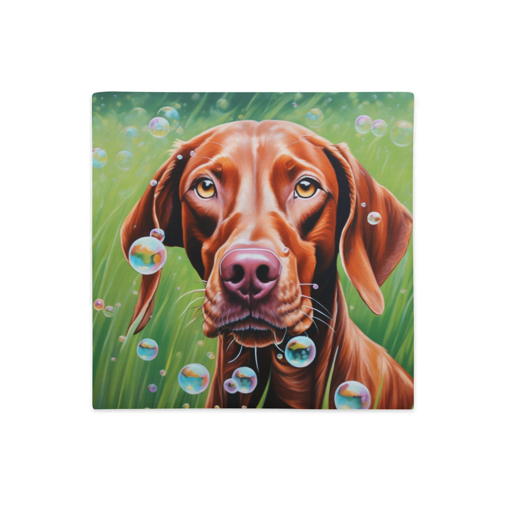 PugMug Custom Vizsla Premium Pillow Case