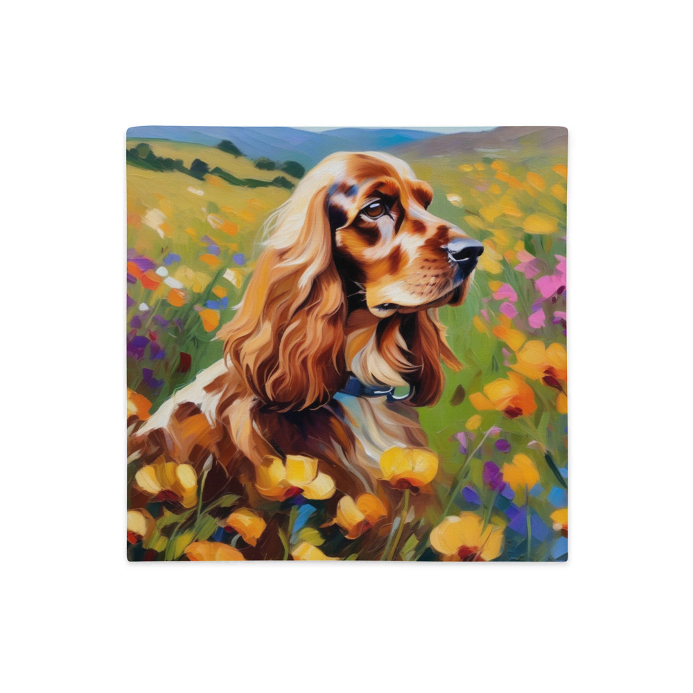 PugMug Custom English Cocker Spaniel Premium Pillow Case