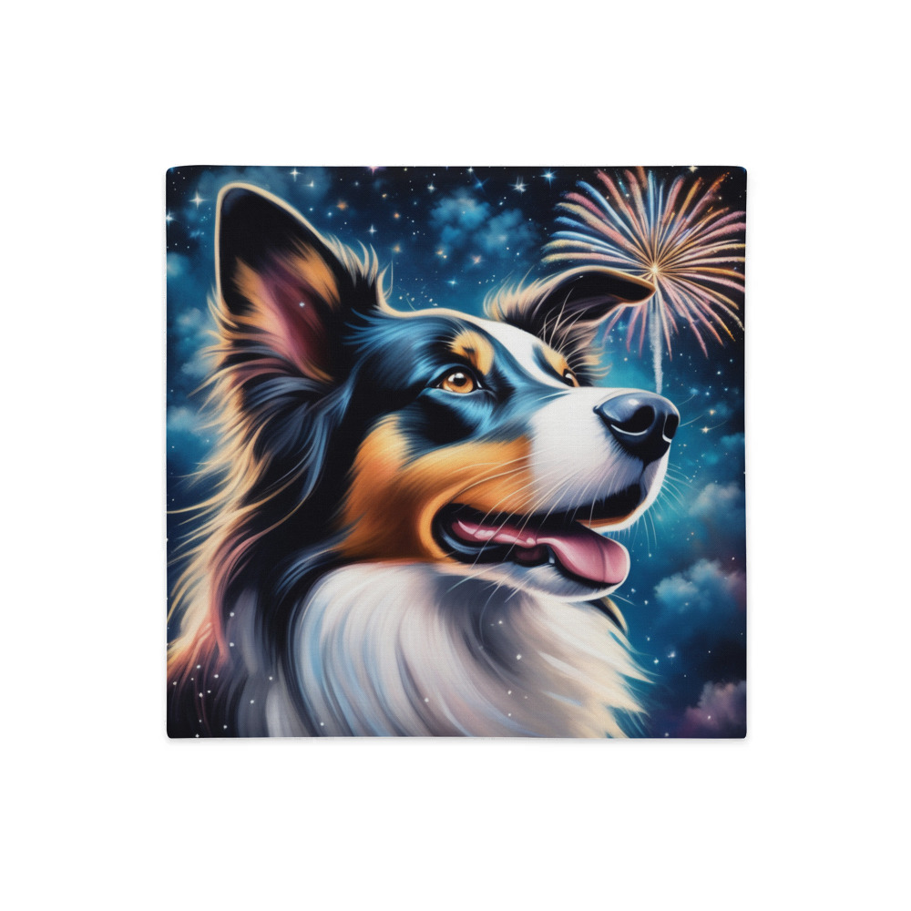 PugMug Custom Border Collie Premium Pillow Case