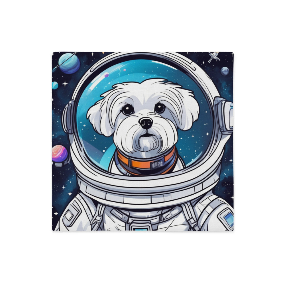 PugMug Custom Maltese Dog Premium Pillow Case