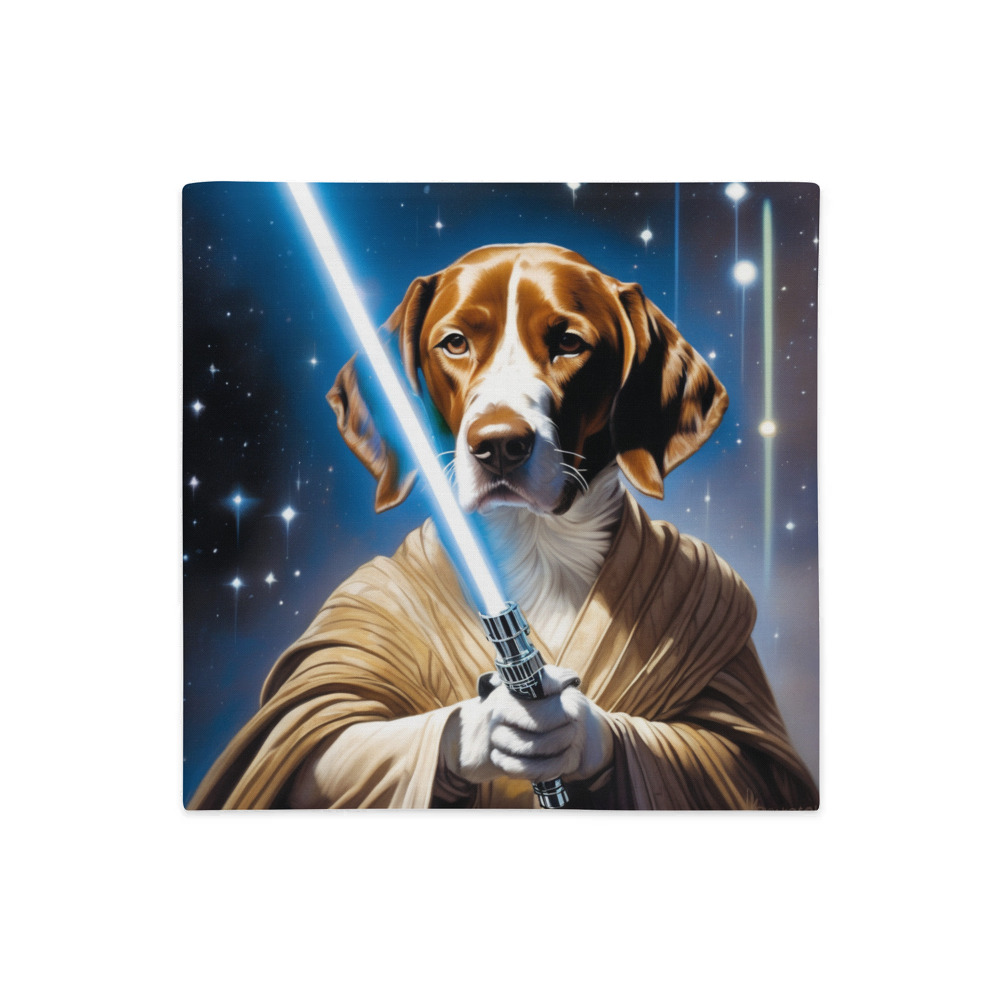 PugMug Custom Pointer Dog Premium Pillow Case