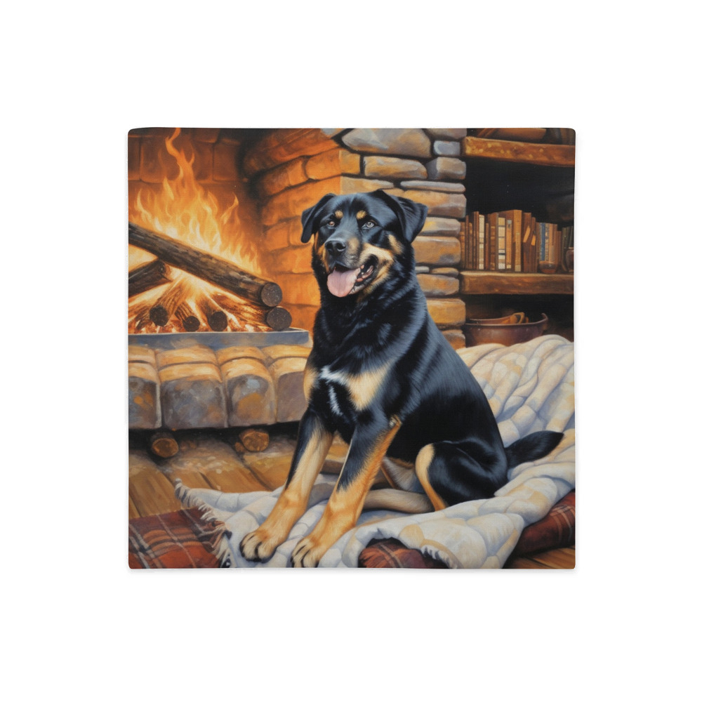 PugMug Custom Blue Premium Pillow Case