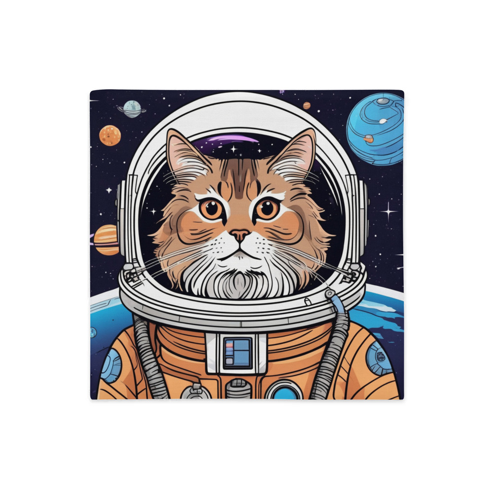 PugMug Custom Tabby Persian Cat Premium Pillow Case