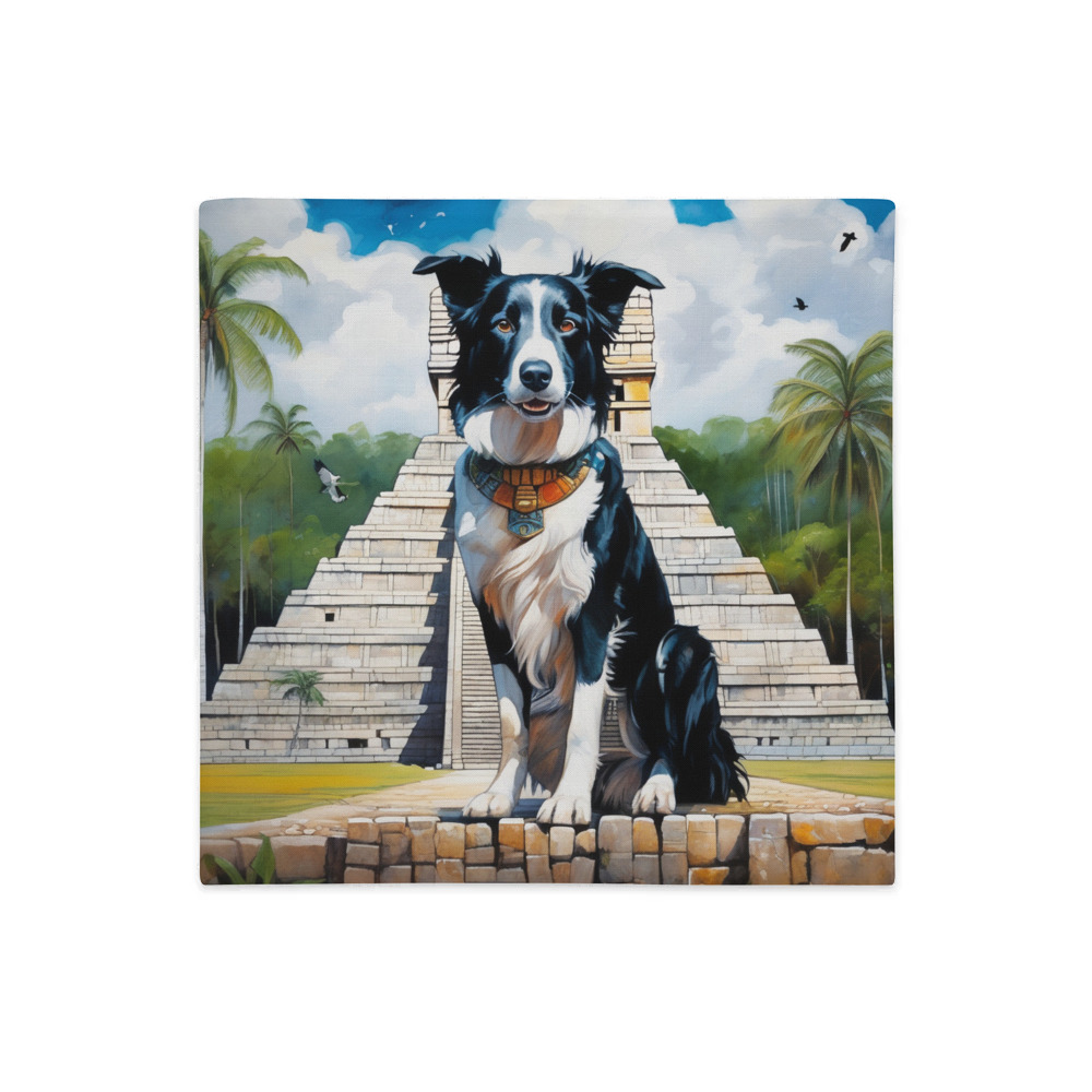 PugMug Custom Border Collie Premium Pillow Case