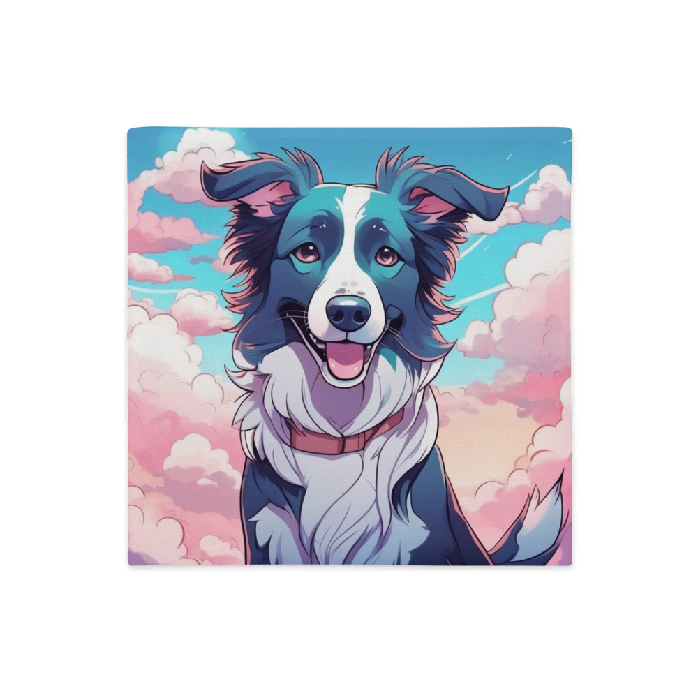 PugMug Custom Border Collie Premium Pillow Case