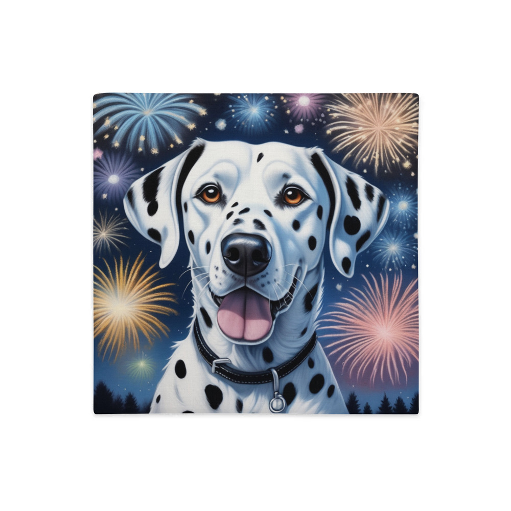 PugMug Custom Dalmatian Premium Pillow Case