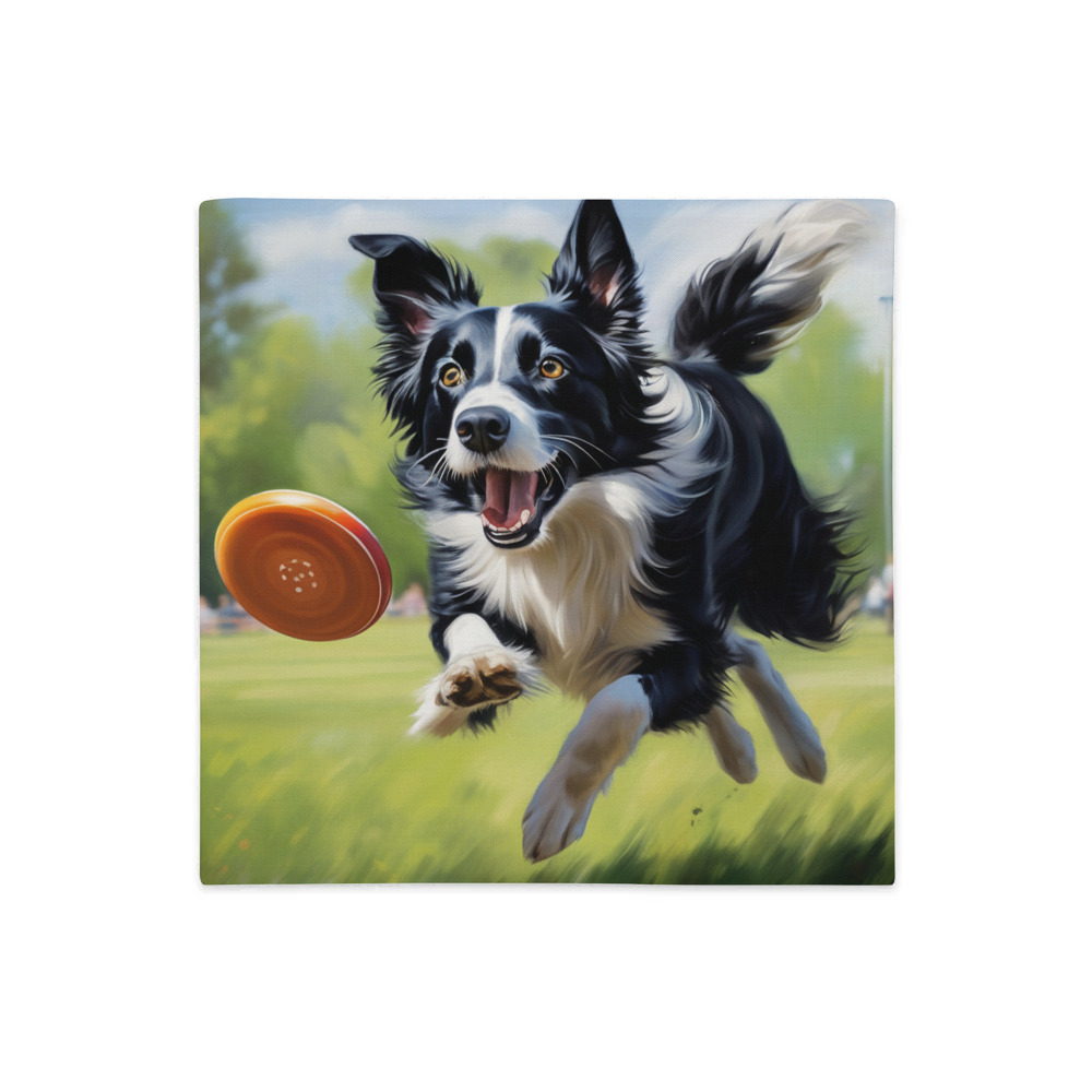 PugMug Custom Border Collie Premium Pillow Case
