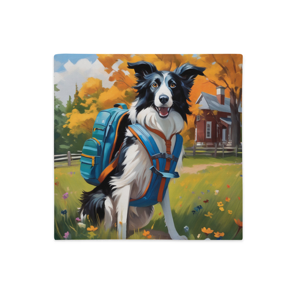 PugMug Custom Border Collie Premium Pillow Case