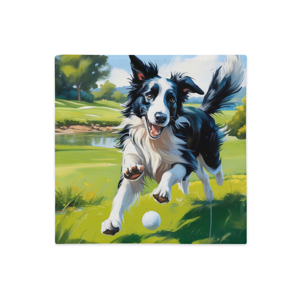 PugMug Custom Border Collie Premium Pillow Case