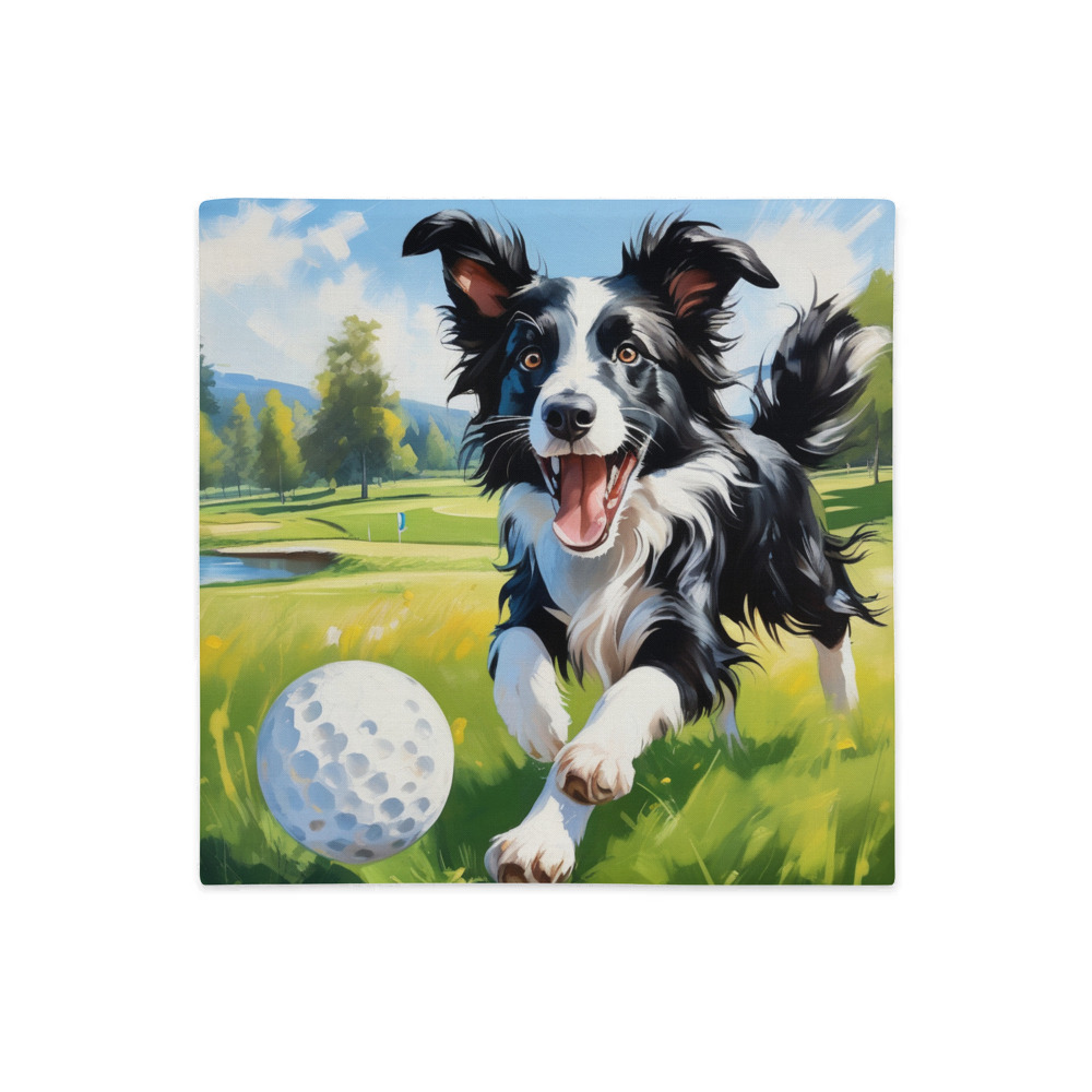 PugMug Custom Border Collie Premium Pillow Case