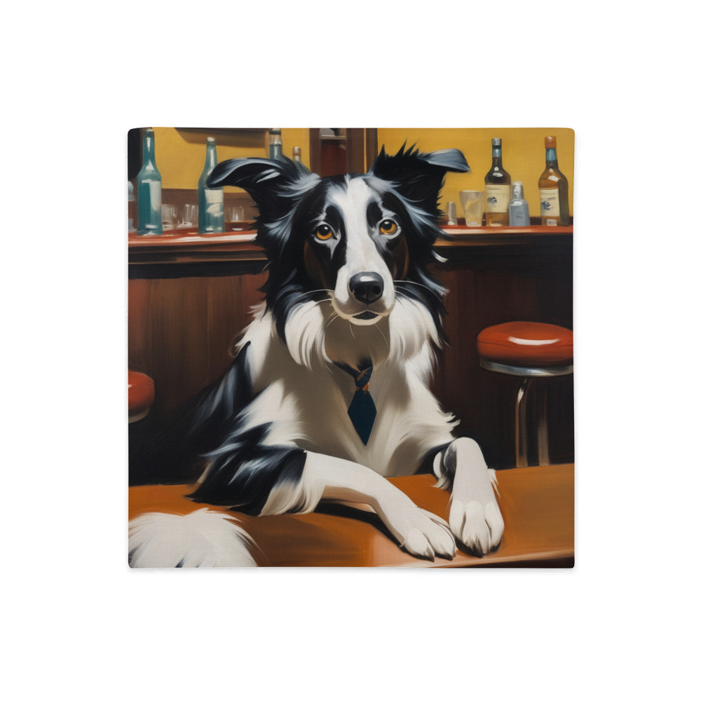 PugMug Custom Border Collie Premium Pillow Case