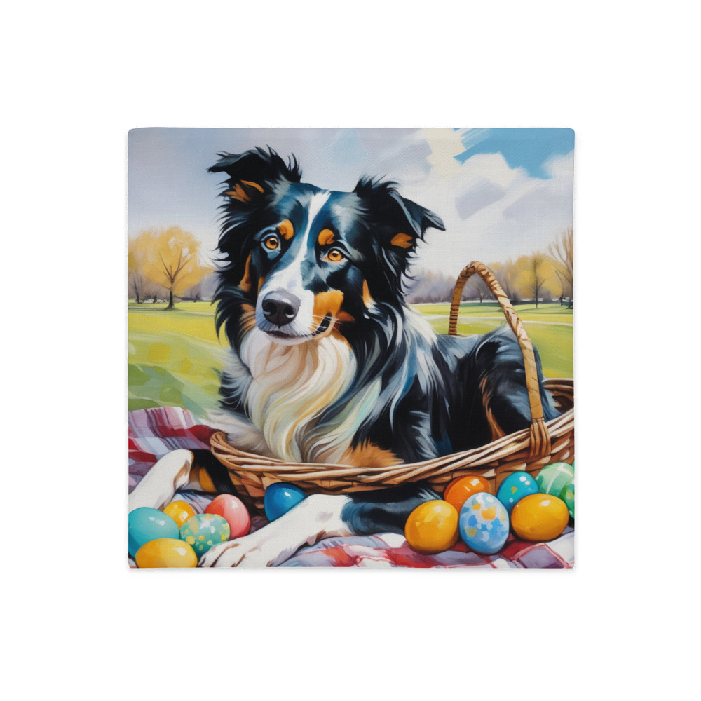 PugMug Custom Border Collie Premium Pillow Case