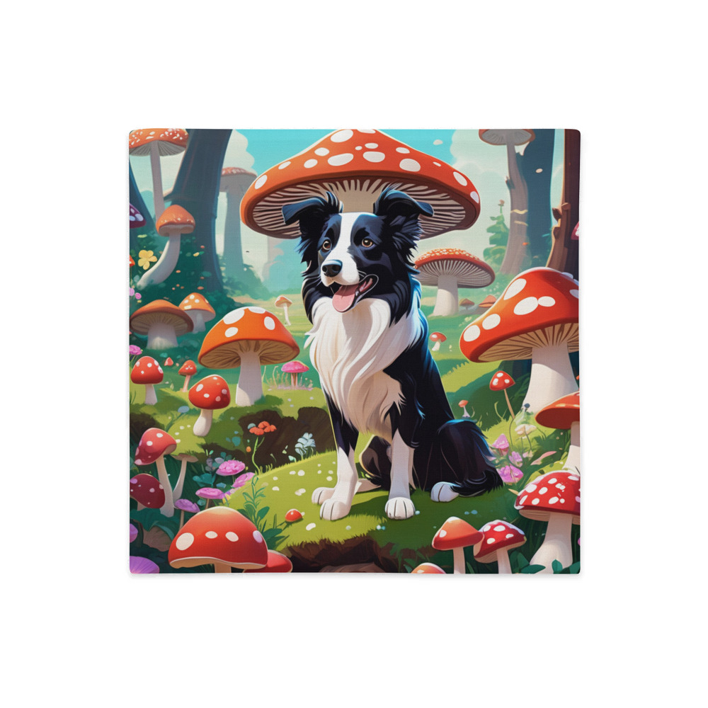 PugMug Custom Border Collie Premium Pillow Case