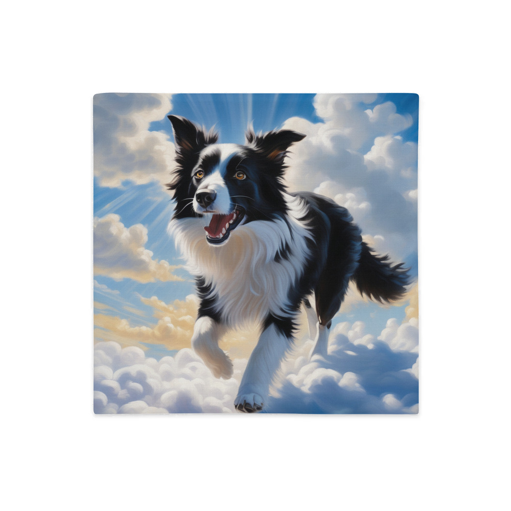 PugMug Custom Border Collie Premium Pillow Case