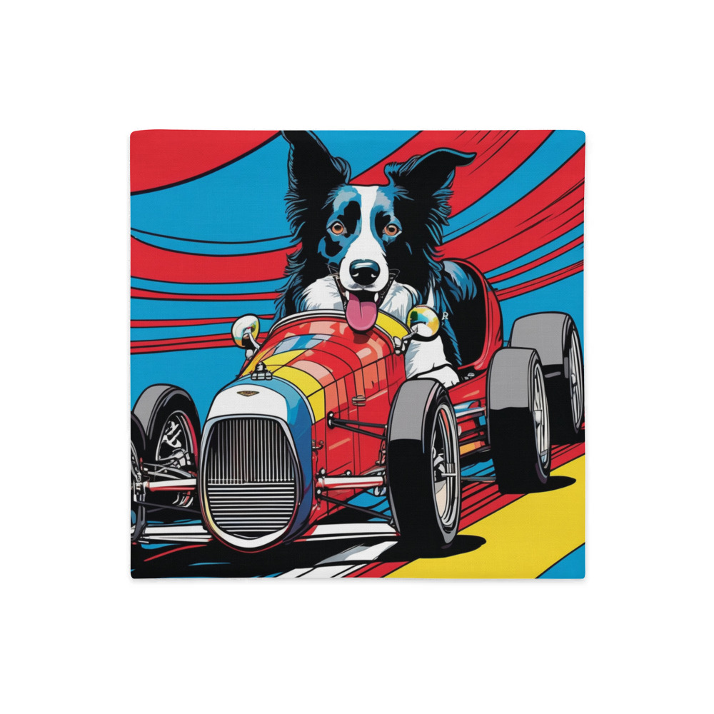 PugMug Custom Border Collie Premium Pillow Case