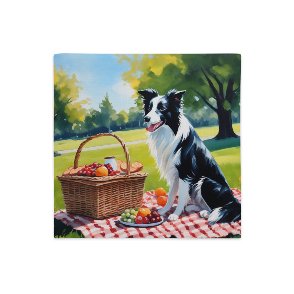 PugMug Custom Border Collie Premium Pillow Case