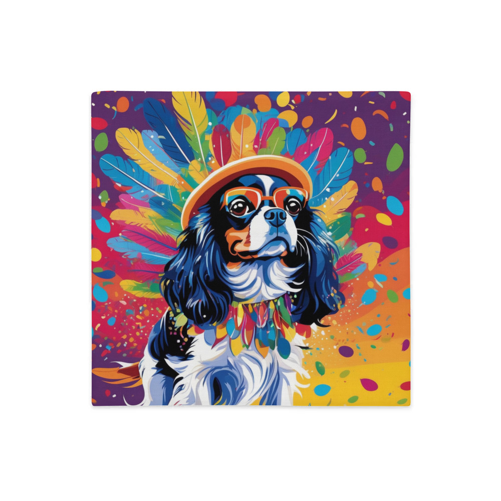 PugMug Custom Cavalier King Charles Spaniel Premium Pillow Case