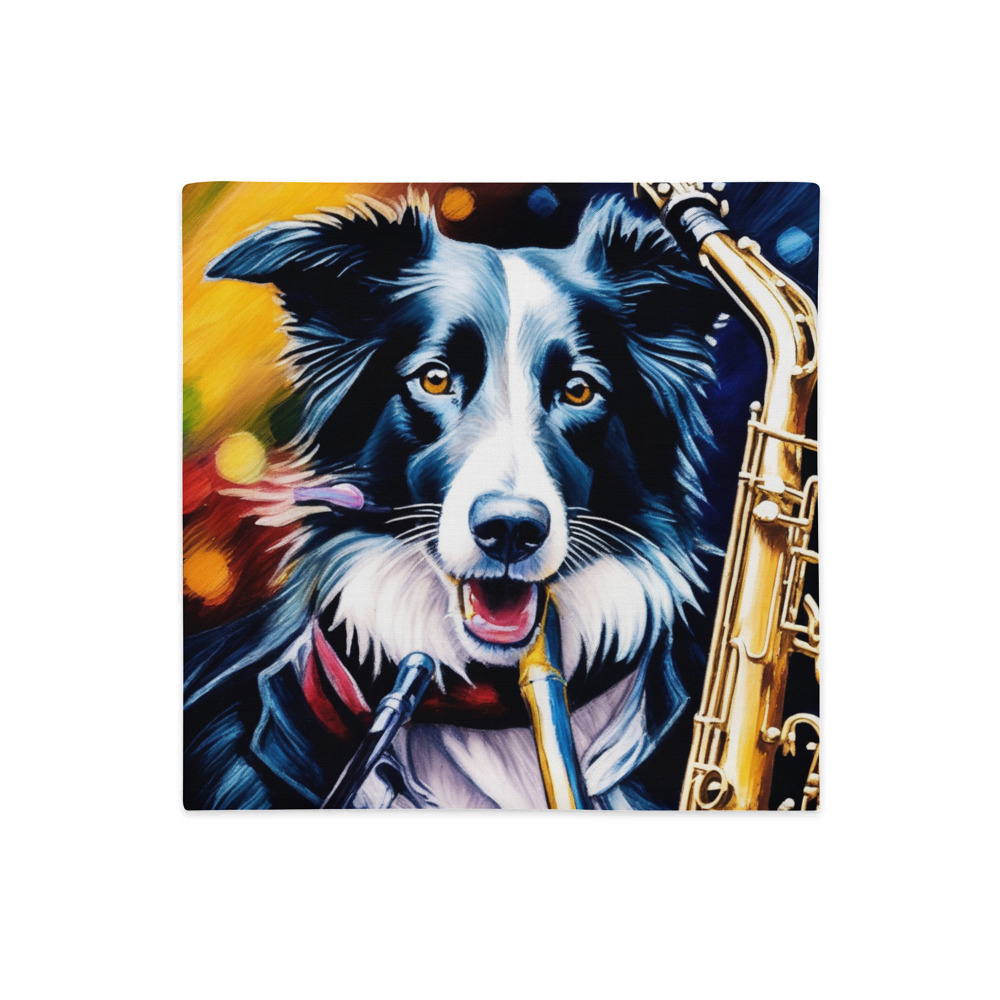 PugMug Custom Border Collie Premium Pillow Case