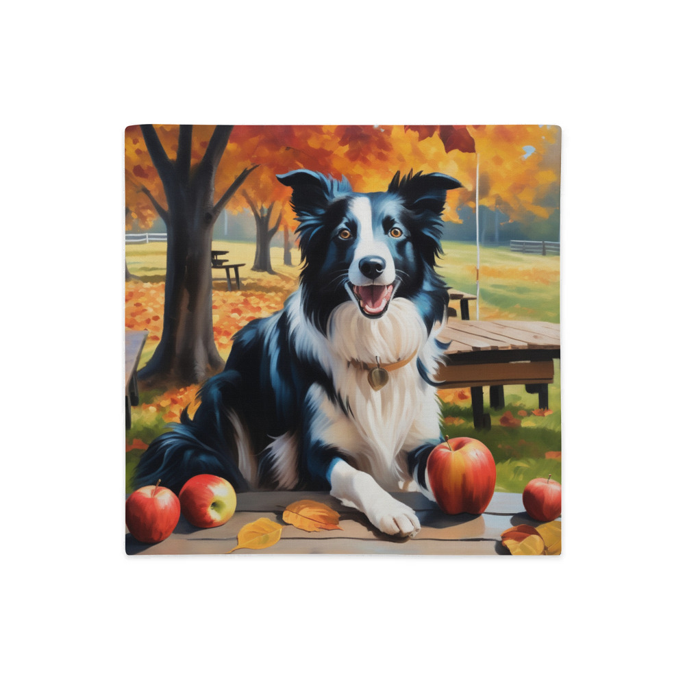 PugMug Custom Border Collie Premium Pillow Case