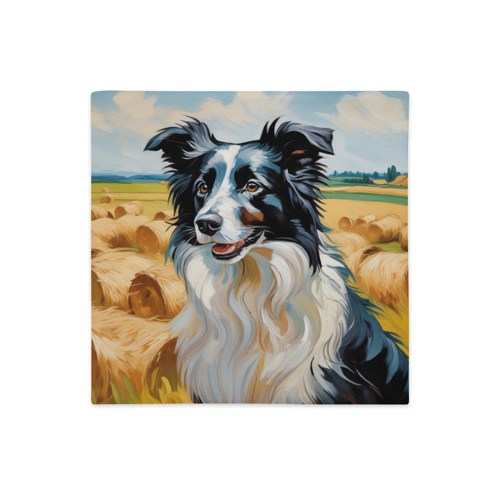 PugMug Custom Border Collie Premium Pillow Case