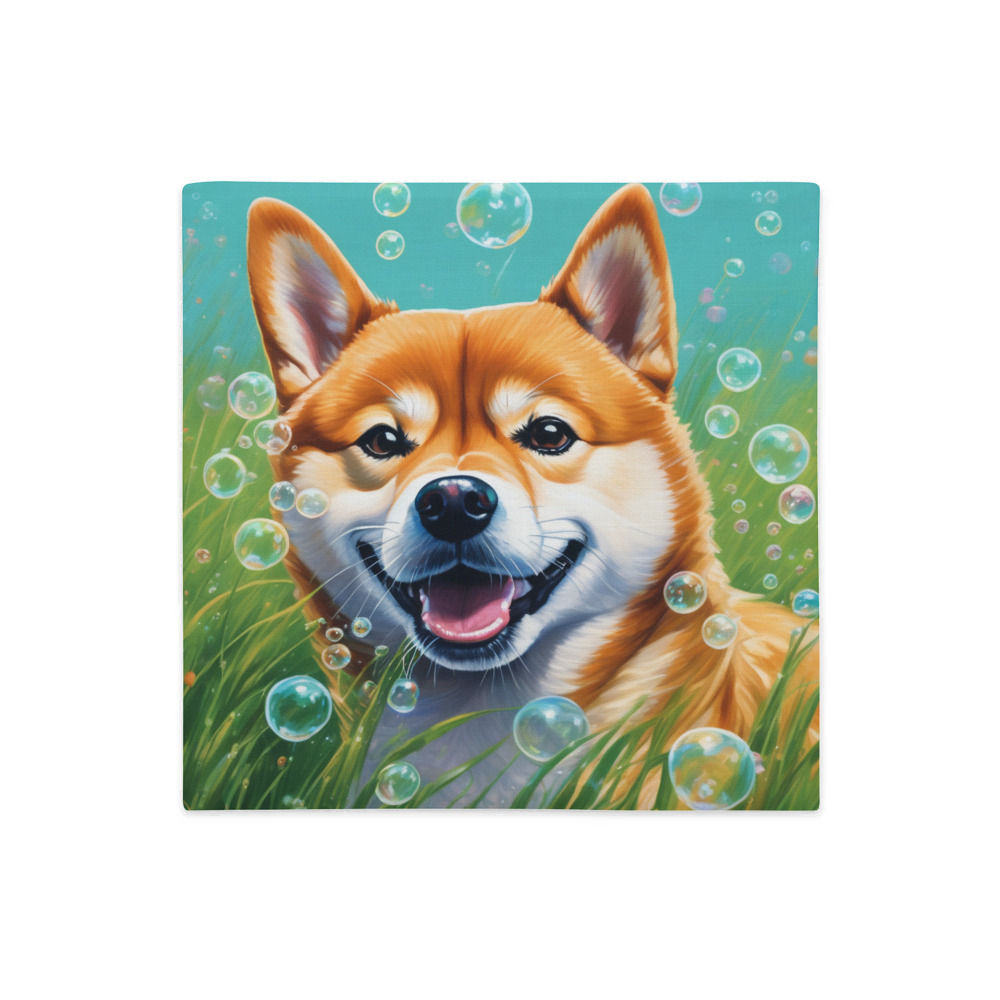 PugMug Custom Shiba Inu Premium Pillow Case