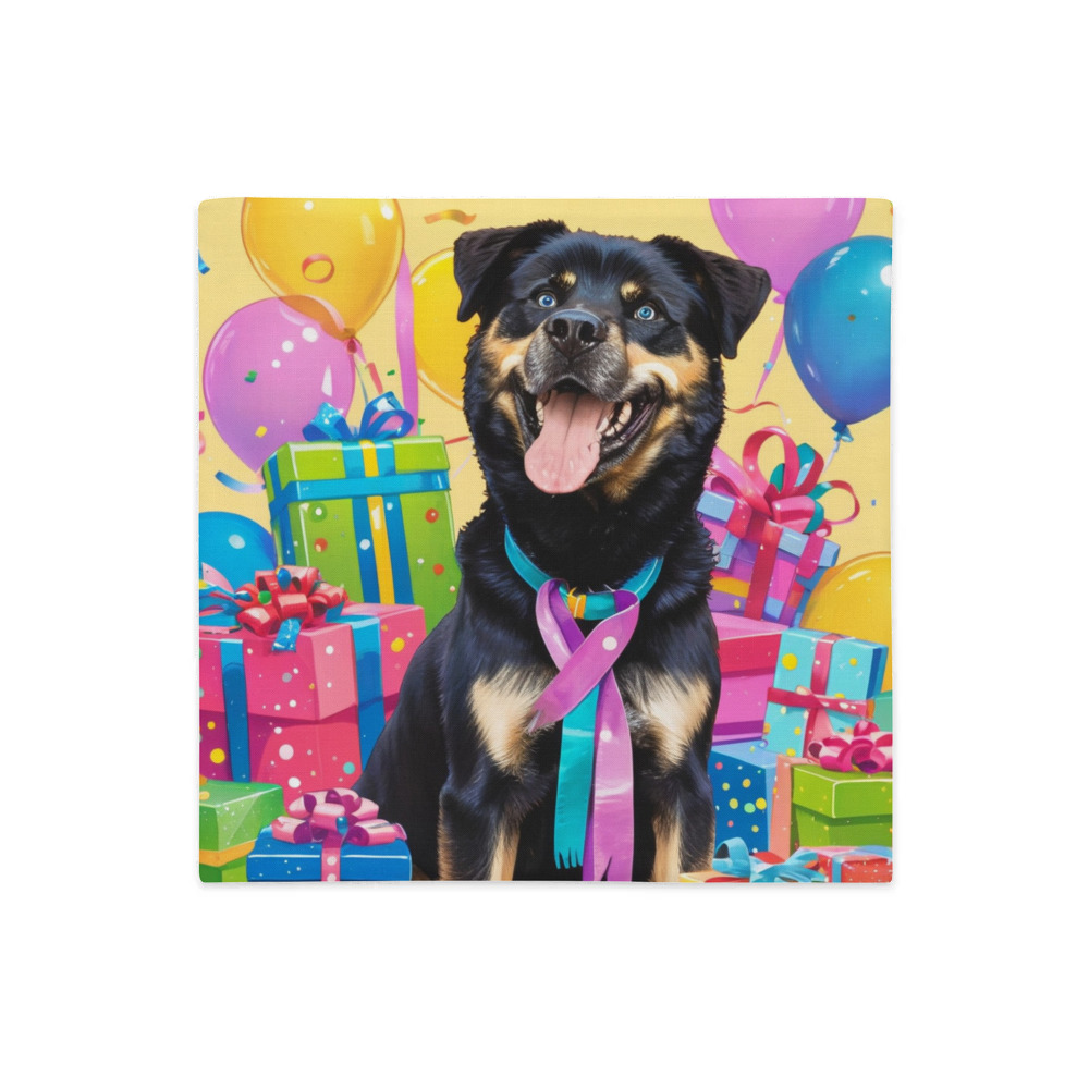 PugMug Custom Blue Premium Pillow Case