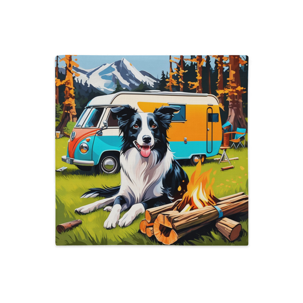 PugMug Custom Border Collie Premium Pillow Case