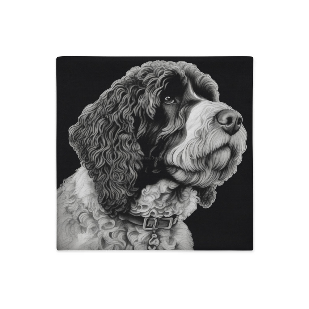 PugMug Custom Portuguese Water Dog Premium Pillow Case