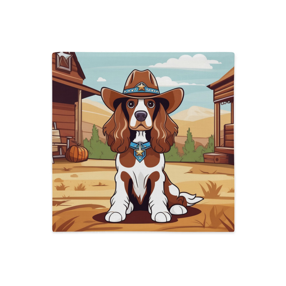 PugMug Custom Cocker Spaniel Premium Pillow Case