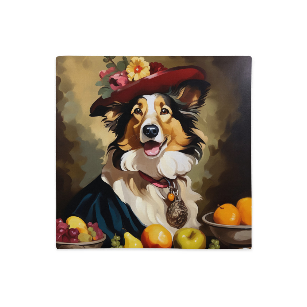 PugMug Custom Collie Premium Pillow Case