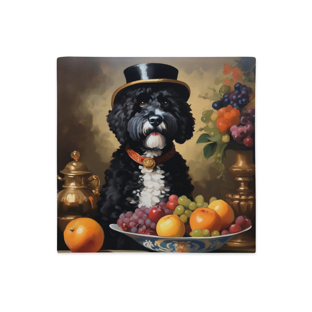 PugMug Custom Portuguese Water Dog Premium Pillow Case