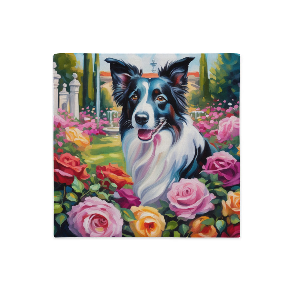 PugMug Custom Border Collie Premium Pillow Case