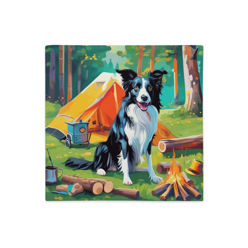 PugMug Custom Border Collie Premium Pillow Case