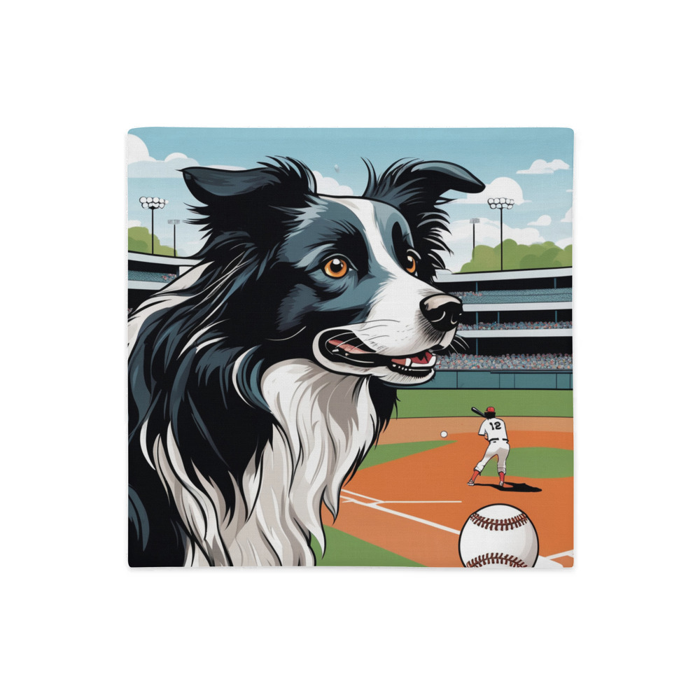 PugMug Custom Border Collie Premium Pillow Case