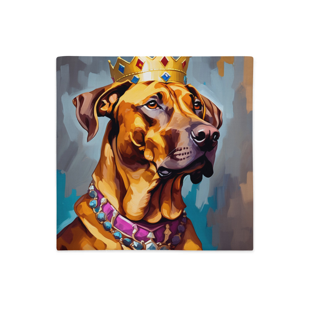 PugMug Custom Rhodesian Ridgeback Premium Pillow Case