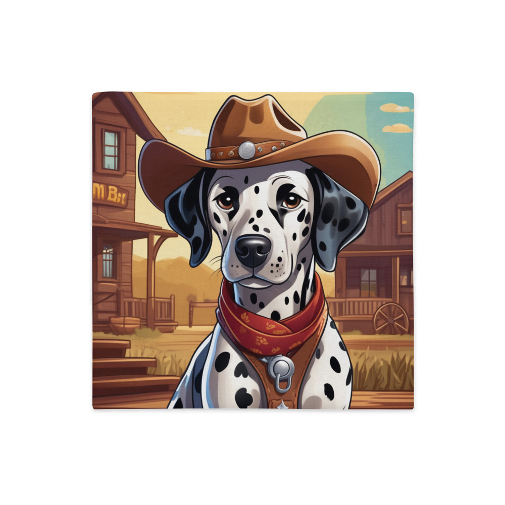 PugMug Custom Dalmatian Premium Pillow Case