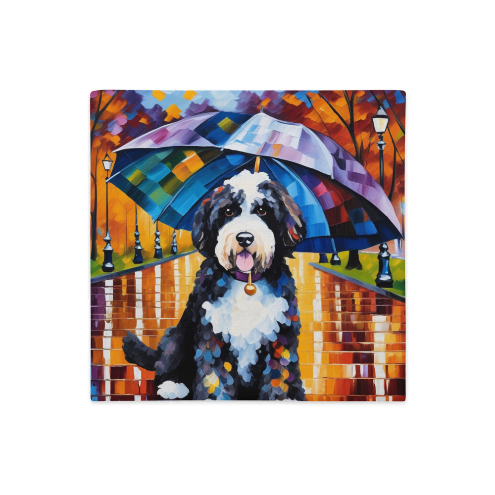 PugMug Custom Portuguese Water Dog Premium Pillow Case