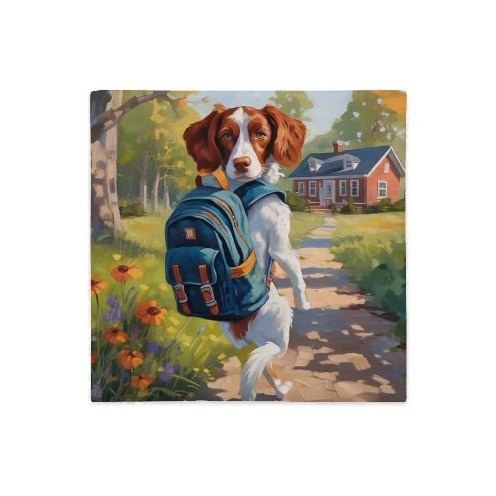 PugMug Custom Brittany Dog Premium Pillow Case