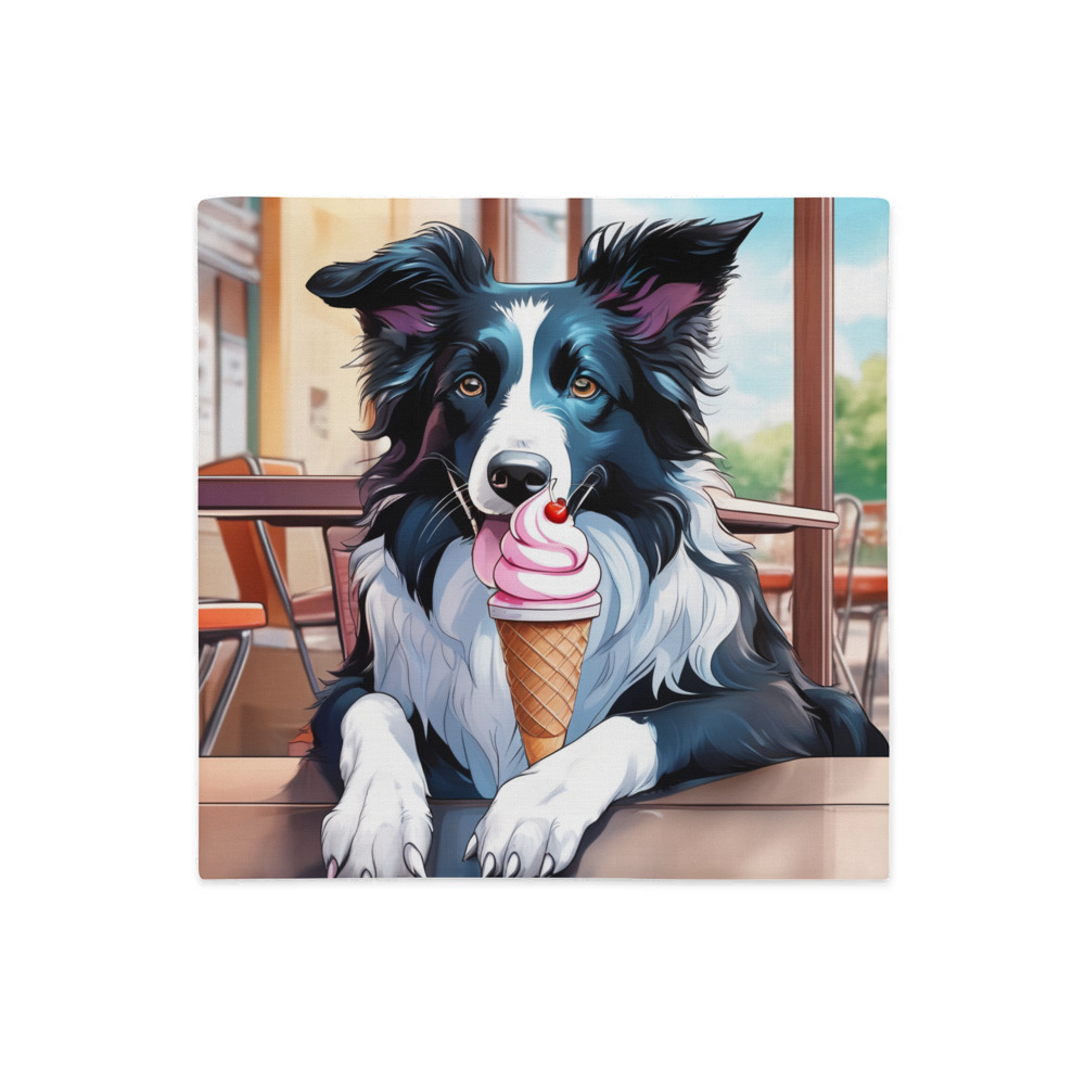 PugMug Custom Border Collie Premium Pillow Case