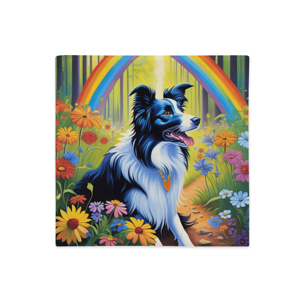 PugMug Custom Border Collie Premium Pillow Case