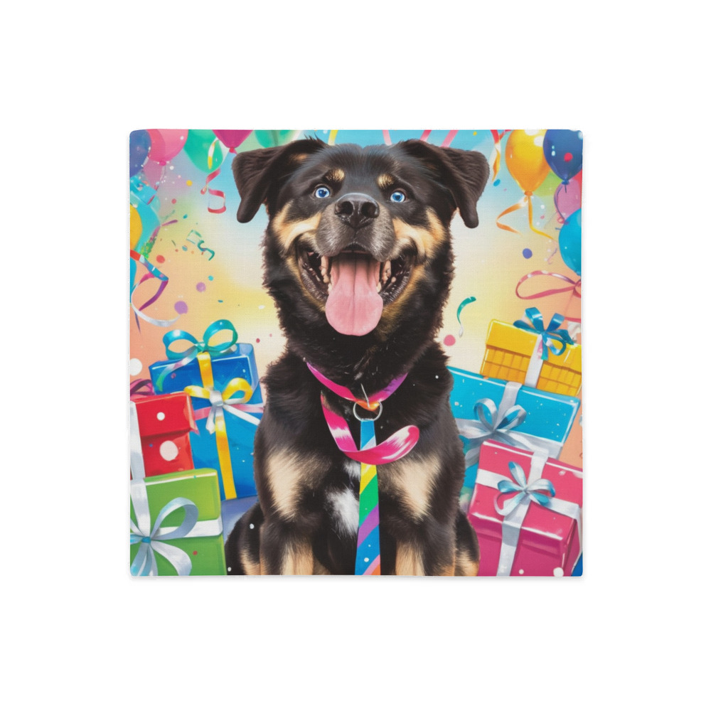 PugMug Custom Blue Premium Pillow Case